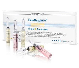 Кристина (Christina) ампулы Флюроксиджен для кожи с пигментацией