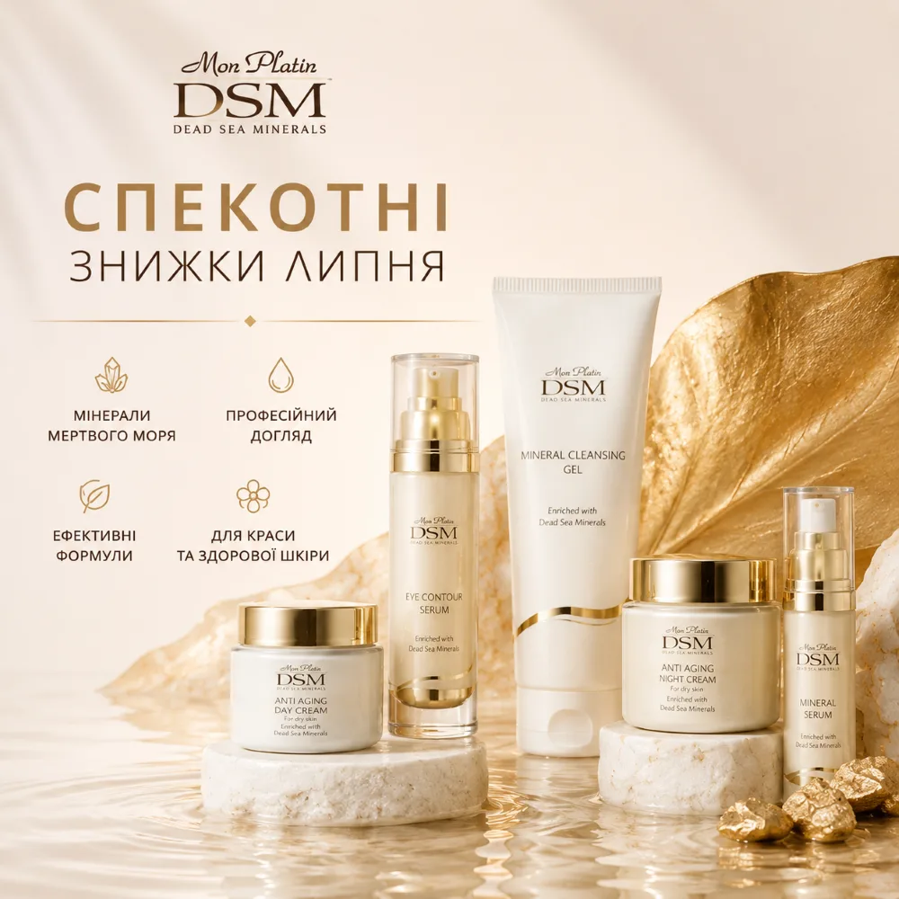 Скидки до -80% на косметику Mon Platin
