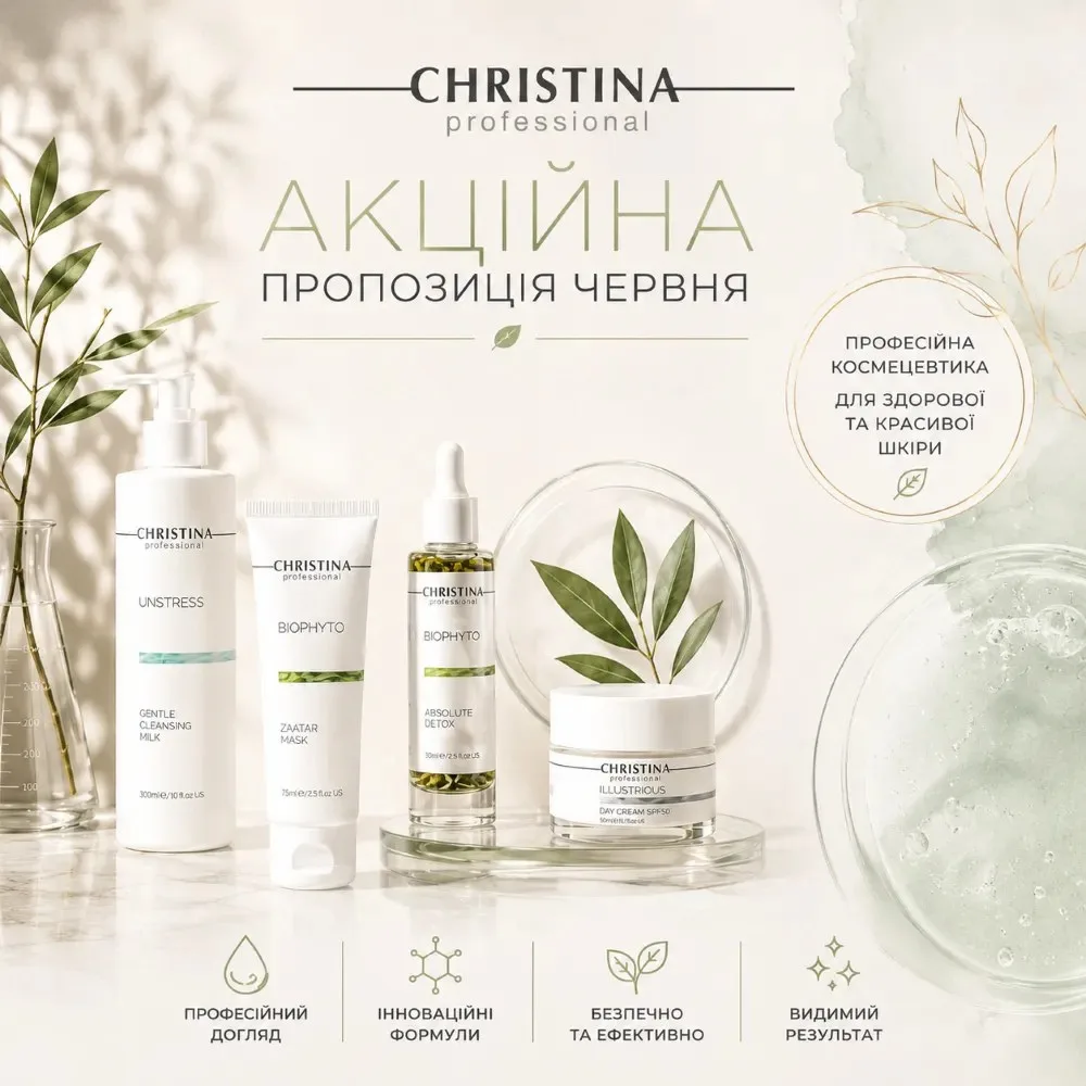 Спеціальна пропозиція на вибрані товари від Christina