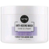 Альгінатна маска ALESSO Anti-Ageing Mask Gold & Pearl