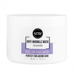 Альгінатна маска ALESSO Anti-Wrinkle Mask Acerola проти зморшок з ацеролою