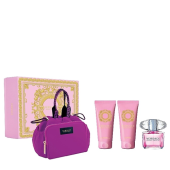 Подарочный набор для женщин Versace Bright Crystal + Косметичка