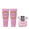 Подарунковий набір для жінок Versace Bright Crystal + Косметичка