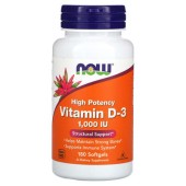 Високоефективний вітамін Д3 NOW Foods (Vitamin D3)