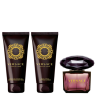 Подарунковий набір для жінок Versace Crystal Noir Edt + Косметичка