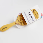 Масажна щітка для волосся з рослинних волокон