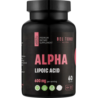 Біологічно активна добавка "Альфа ліпоєва кислота", 600 мг
