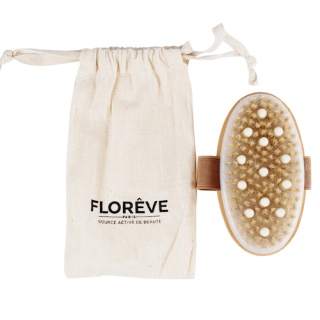 Дерев’яна масажна щітка для тіла