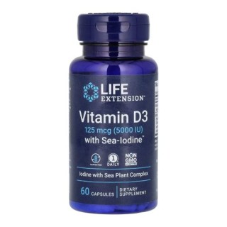 Вітамін D3 з йодом 125 mcg (5000 IU)