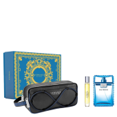 Подарунковий набір для чоловіків Versace Man Eau Fraiche + Косметичка