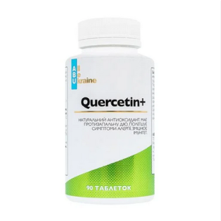 Кверцетин Quercetin+ ABU, 90 таблеток