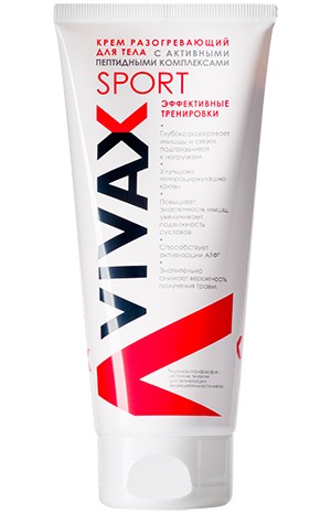 Крем разогревающий Vivax Sport (Вивакс спорт)