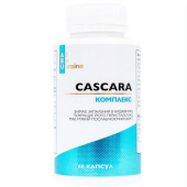 Комплекс для кишечника з крушиною, ромашкою та фенхелем Cascara ABU, 60 капсул