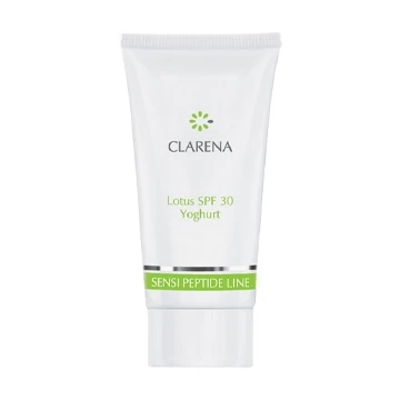 Сонцезахисний крем SPF 30 з екстрактом йогурту і лотоса