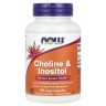Холін з інозитолом Now Foods (Choline & Inositol) 100 вегетаріанських капсул