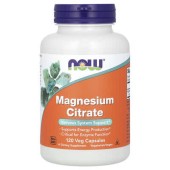 Цитрат магнію NOW Foods (Magnesium Citrate)