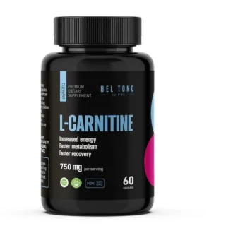 L-карнитин (L-Carnitine) Bel Tono 750 mg 60 капсул